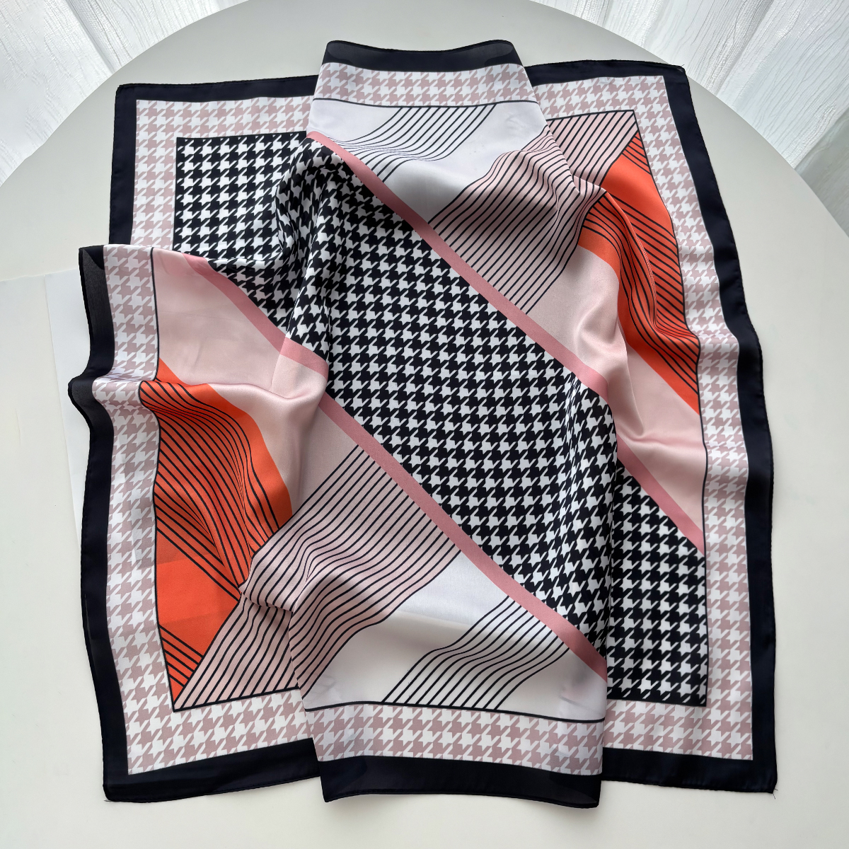 Face Scarf Mask - New Printed Square Scarf For Women
