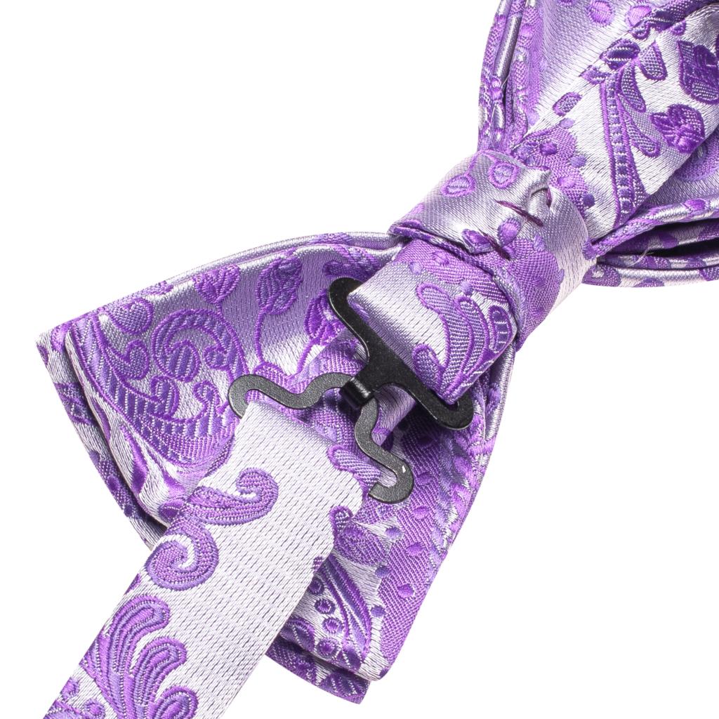 Purple Lilac Lavender Pansy Vi - Bow Tie Pre Tied incelemesi ve fiyatı