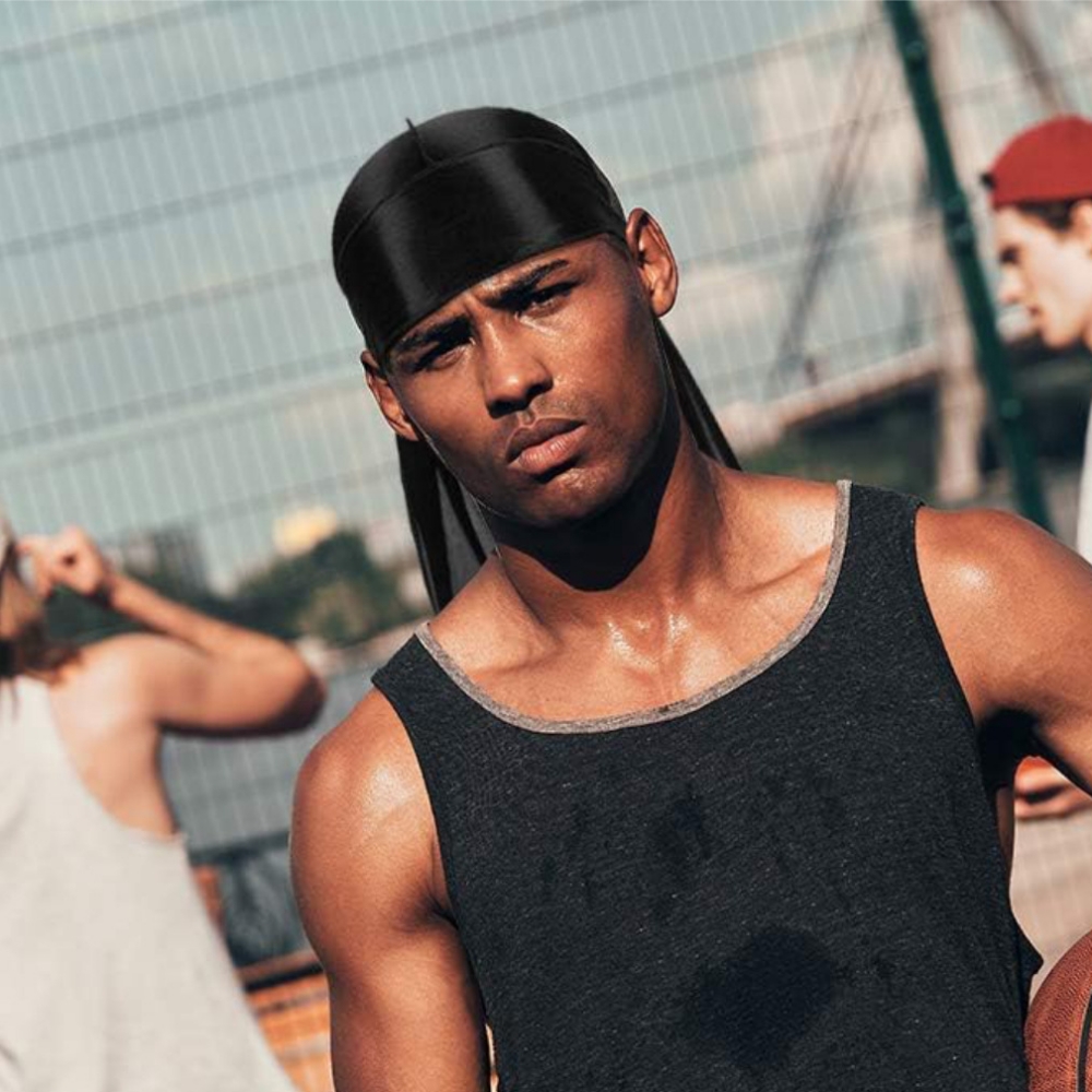 Men's Silk Durag Bonnet Bandan - Bandana Doo Rag incelemesi ve fiyatı