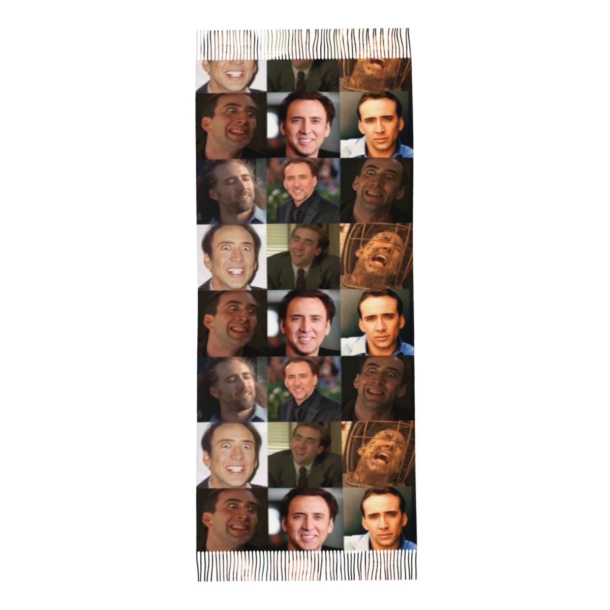 Nicolas Cage Funny Face Meme S - Pashmina Wrap Large incelemesi ve fiyatı
