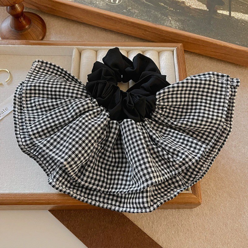 Extra Large Plaid Hair Ties El - Silk Tie Striped incelemesi ve fiyatı
