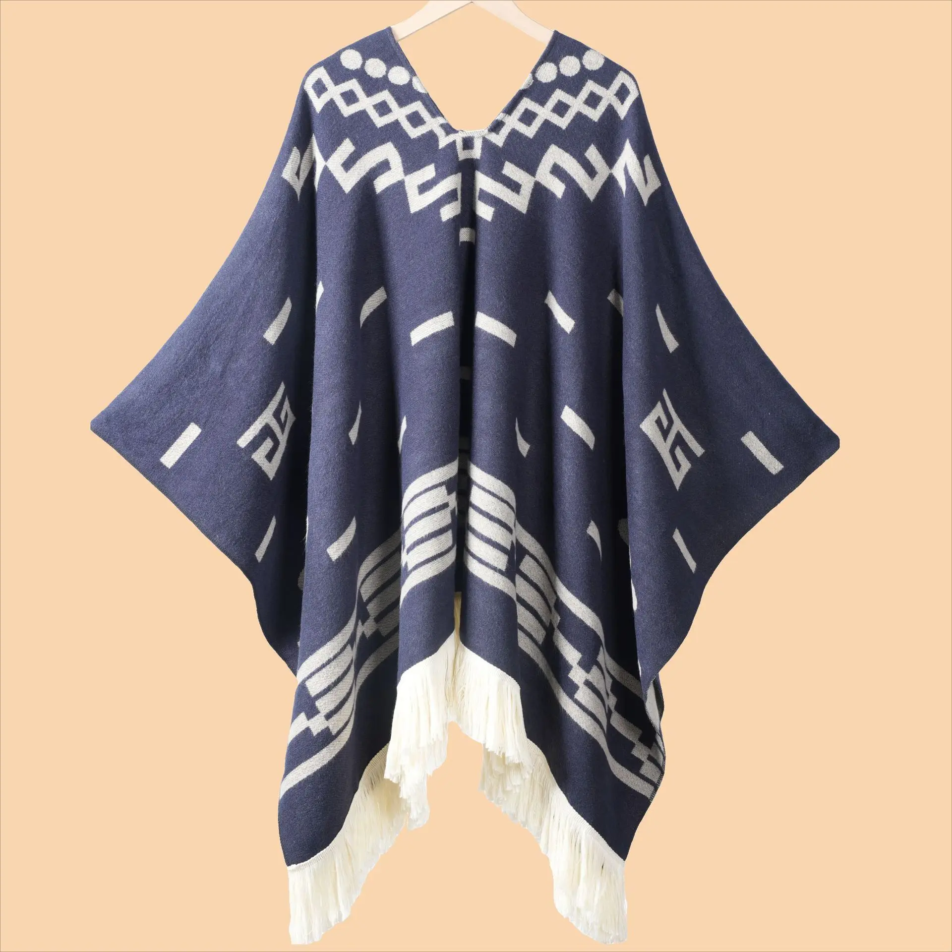 Men's Cape Fashionable Knitted - Muffler Men Wool incelemesi ve fiyatı