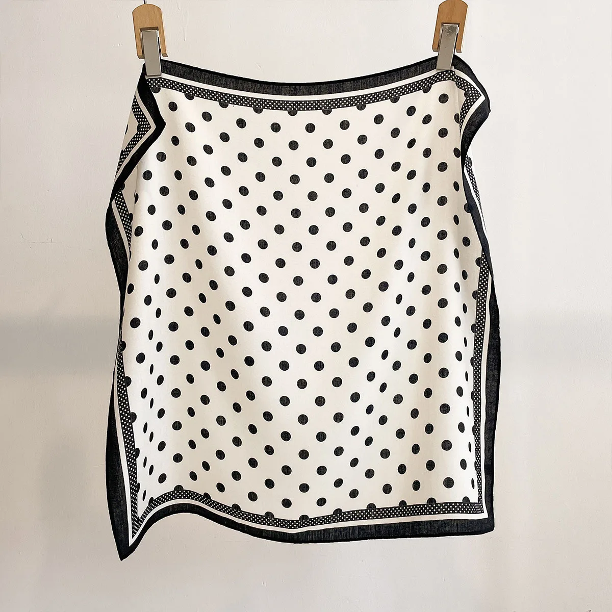 Luxury Polka Dot Printed Squar - Face Scarf Mask incelemesi ve fiyatı