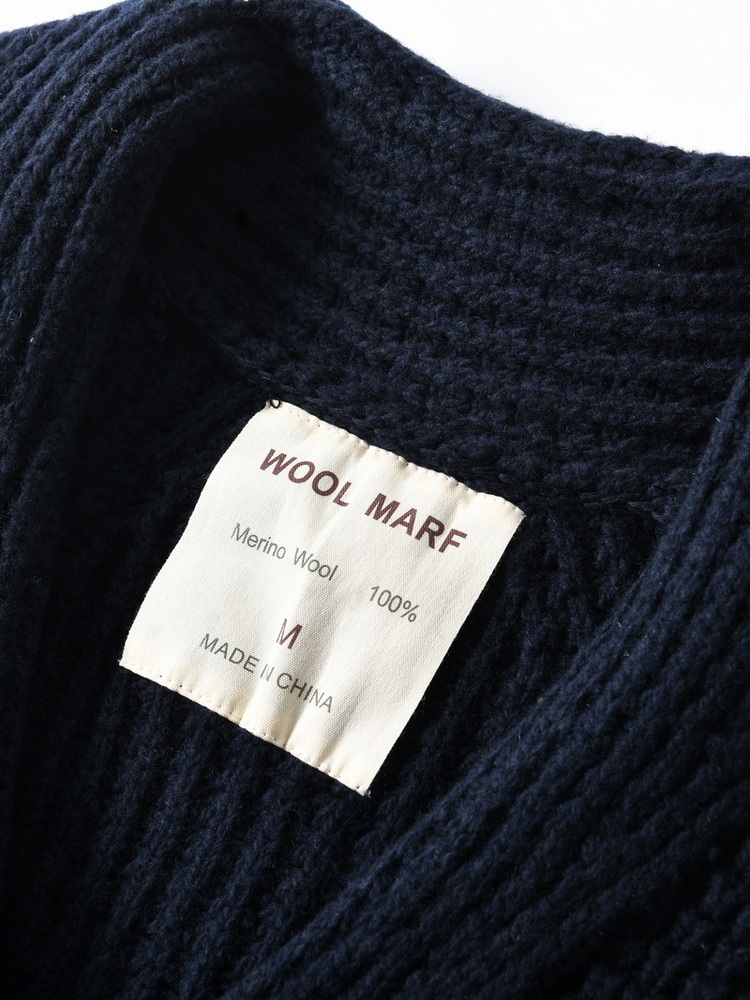 Eu Vintage 100% Wool Chunky Kn - Muffler Men Wool incelemesi ve fiyatı