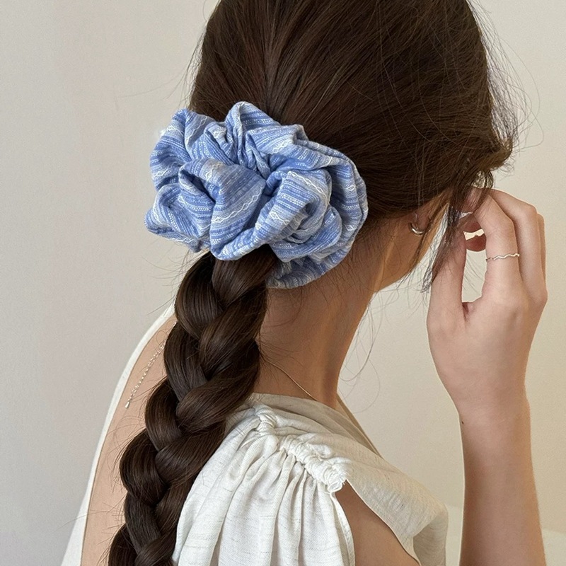 2024 Korea Fashion Stripe Hair - Silk Tie Striped incelemesi ve fiyatı