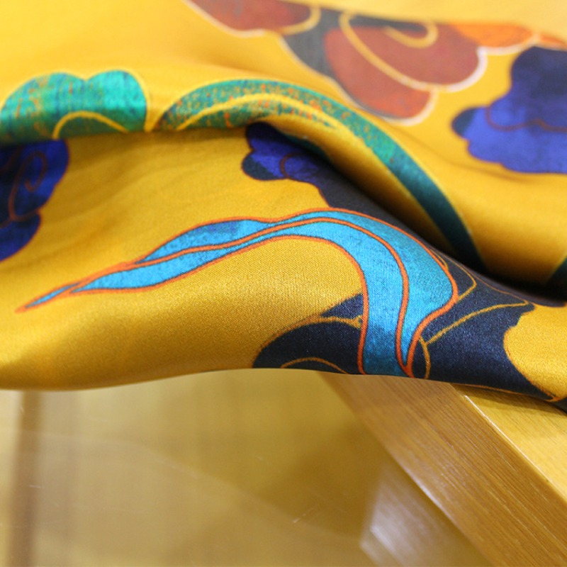 New Luxury 110x110cm Real Silk - Pashmina Wrap Large incelemesi ve fiyatı