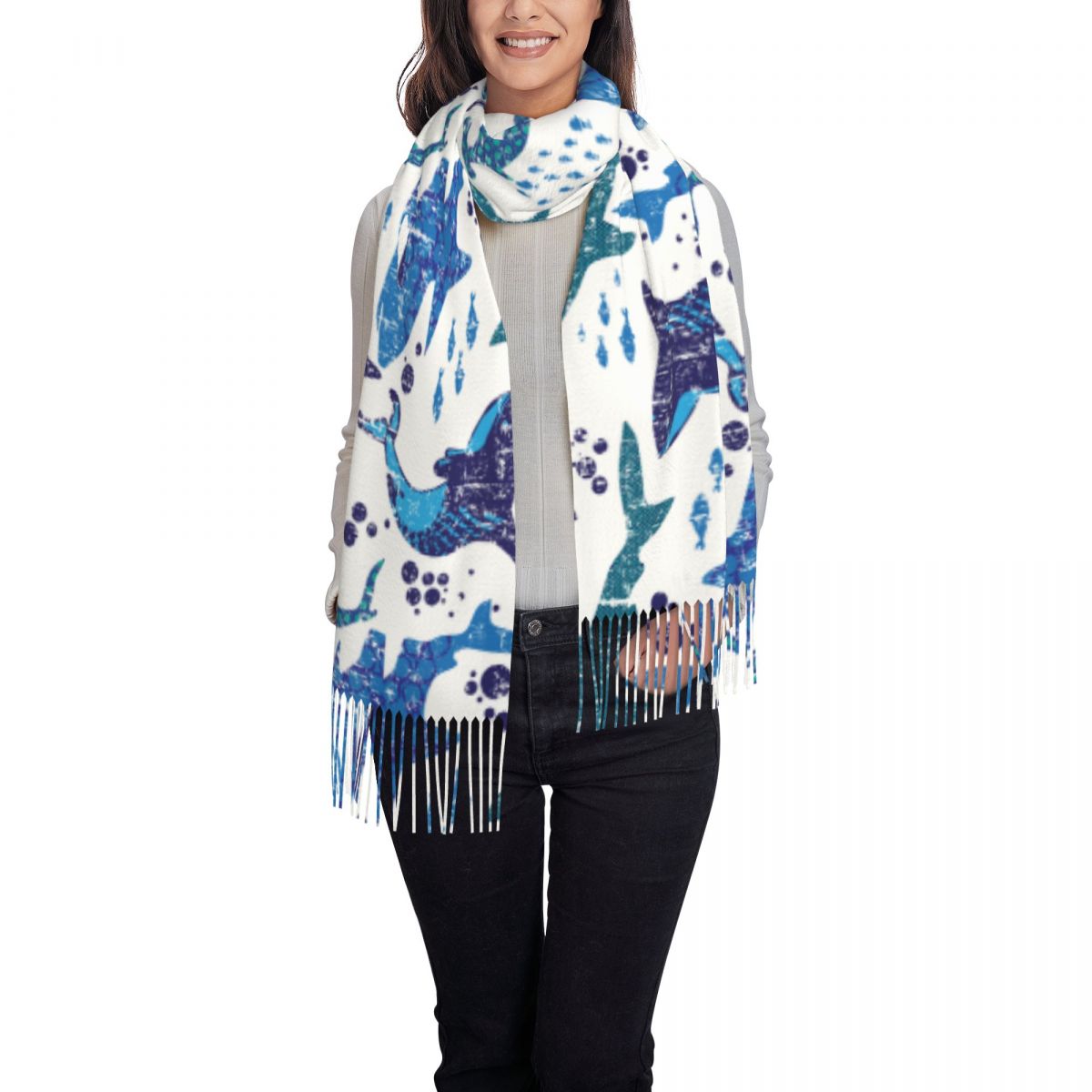 Shark Underwater World Ocean S - Pashmina Wrap Large incelemesi ve fiyatı