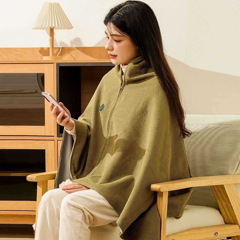 Fashion Wearable USB Electric  - Woven Scarf Blanket incelemesi ve fiyatı