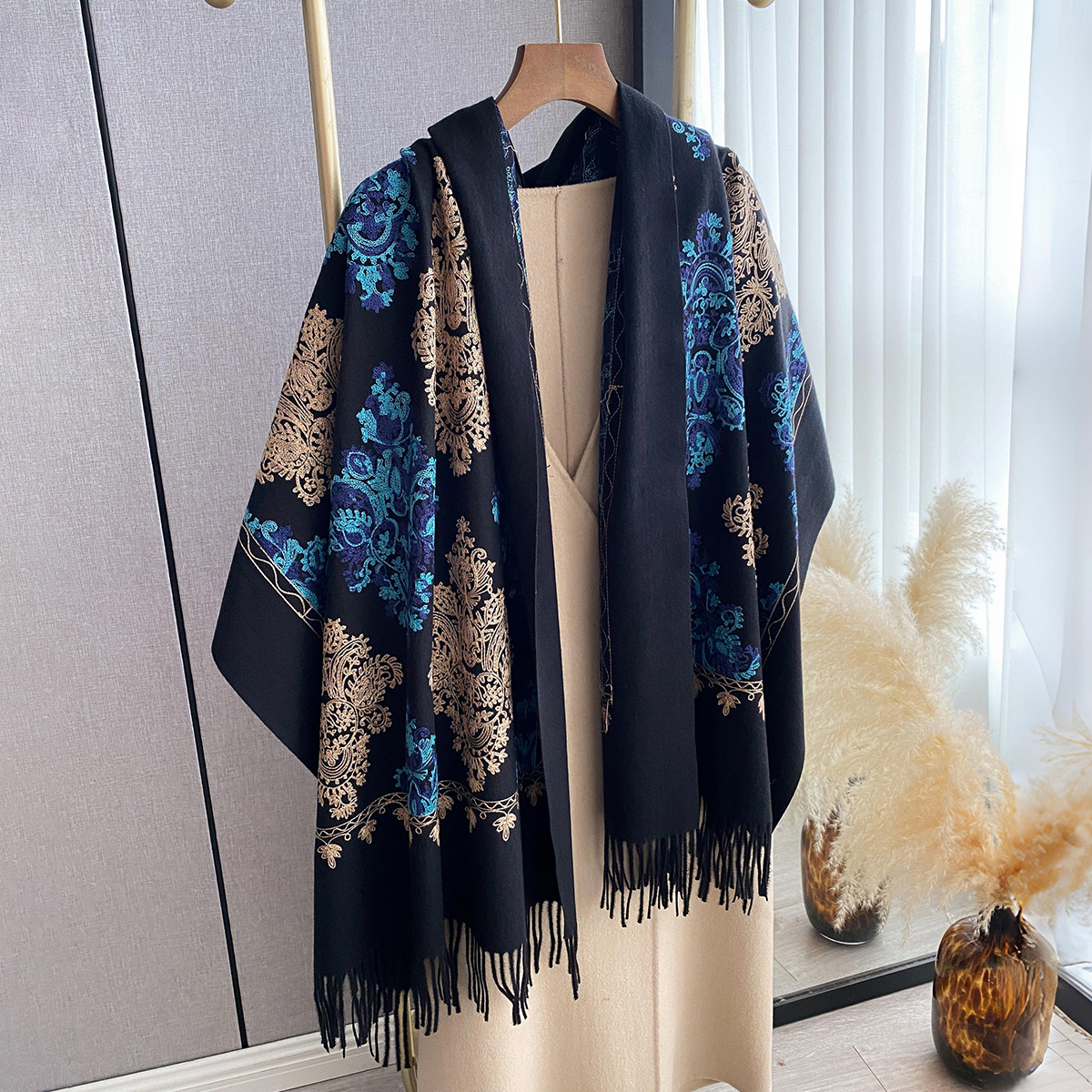 Women Fashion Winter Warm Cash - Woven Scarf Blanket incelemesi ve fiyatı