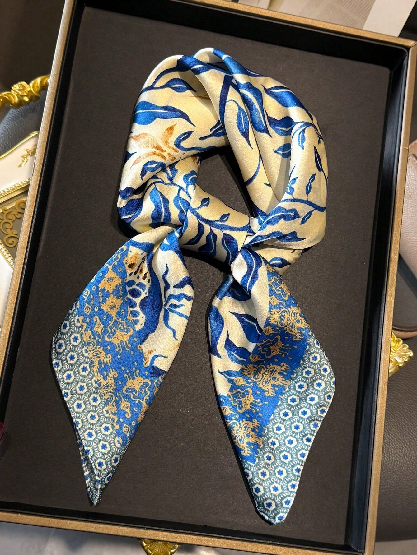 Luxury Brand Bohemia Print Squ - Face Scarf Mask incelemesi ve fiyatı