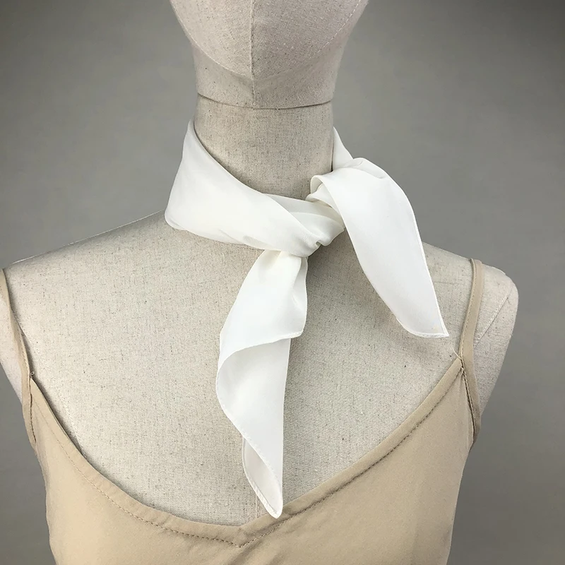 New Women Silk Scarf Square Ne - Ascot Neck Scarf incelemesi ve fiyatı