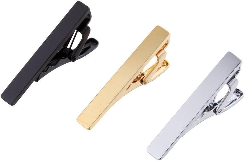 Men's Skinny Tie Clip Set 3 To - Tie Clip Silver incelemesi ve fiyatı