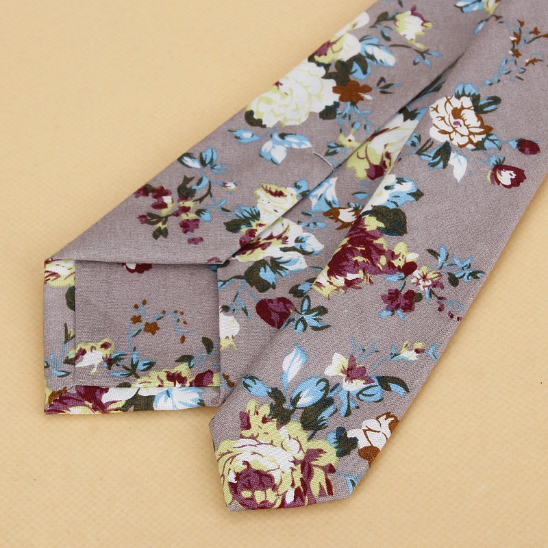 Brand New Floral Tie for Men's - Skinny Tie Men incelemesi ve fiyatı