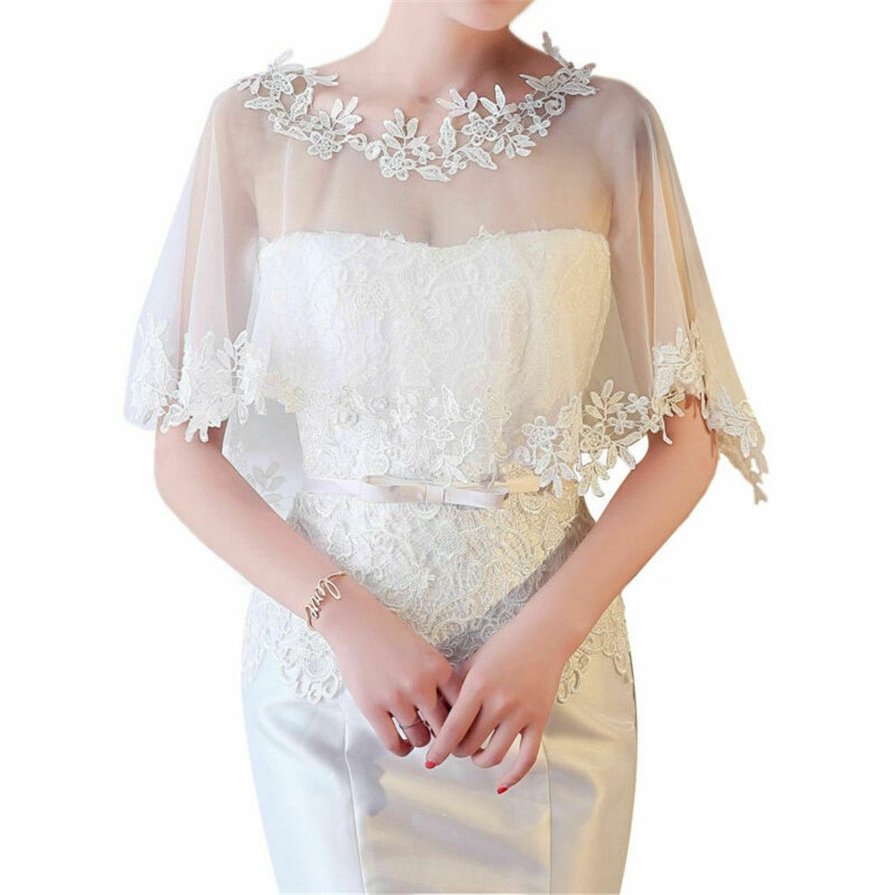 Women Party Bridal Casual Lace - Stole Wedding Shawl incelemesi ve fiyatı