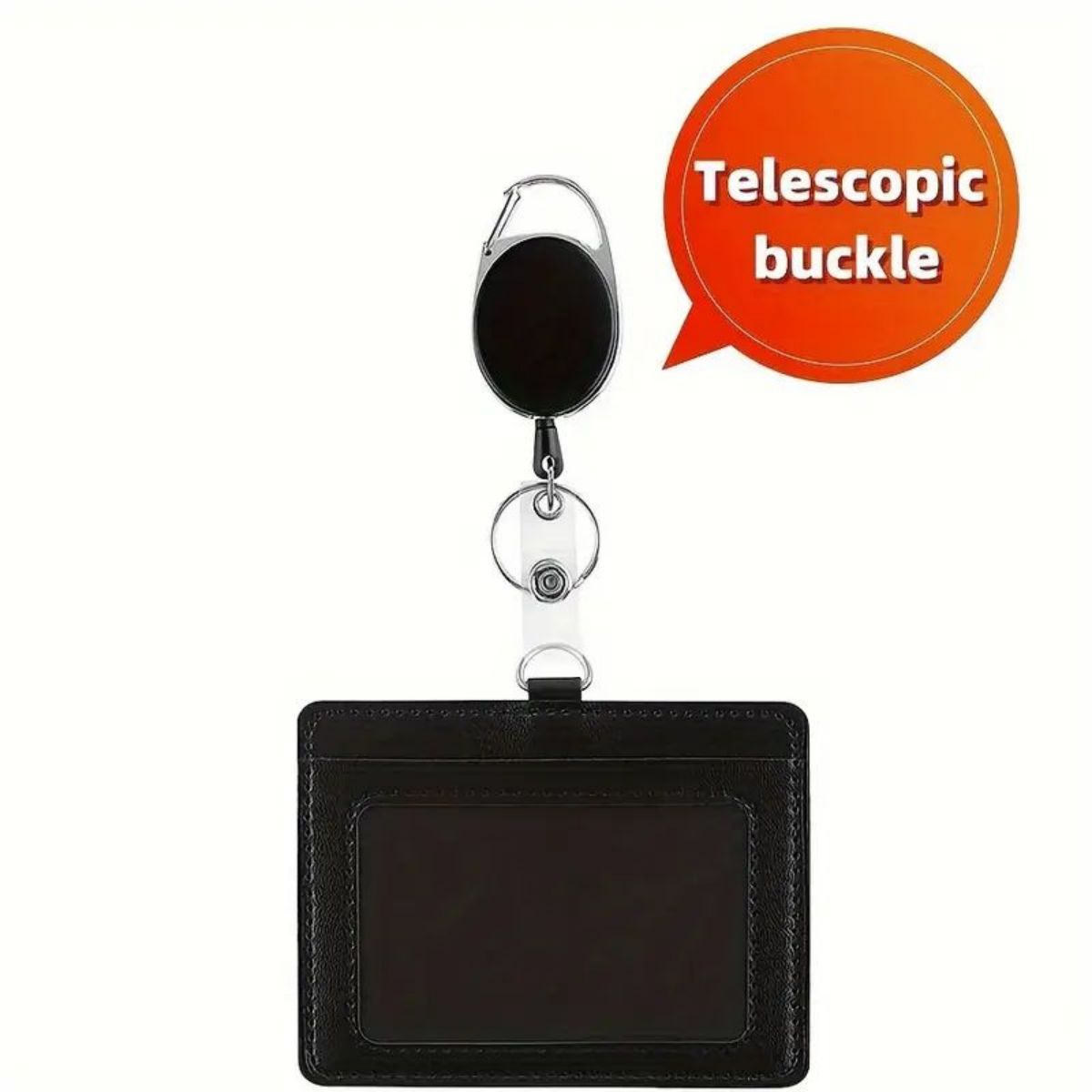1 pc Horizontal ID badge holde - Lanyard Badge Holder incelemesi ve fiyatı