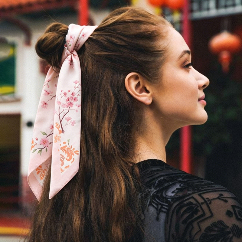 Fashion Women Silk Satin Skinn - Silk Neck Scarf incelemesi ve fiyatı