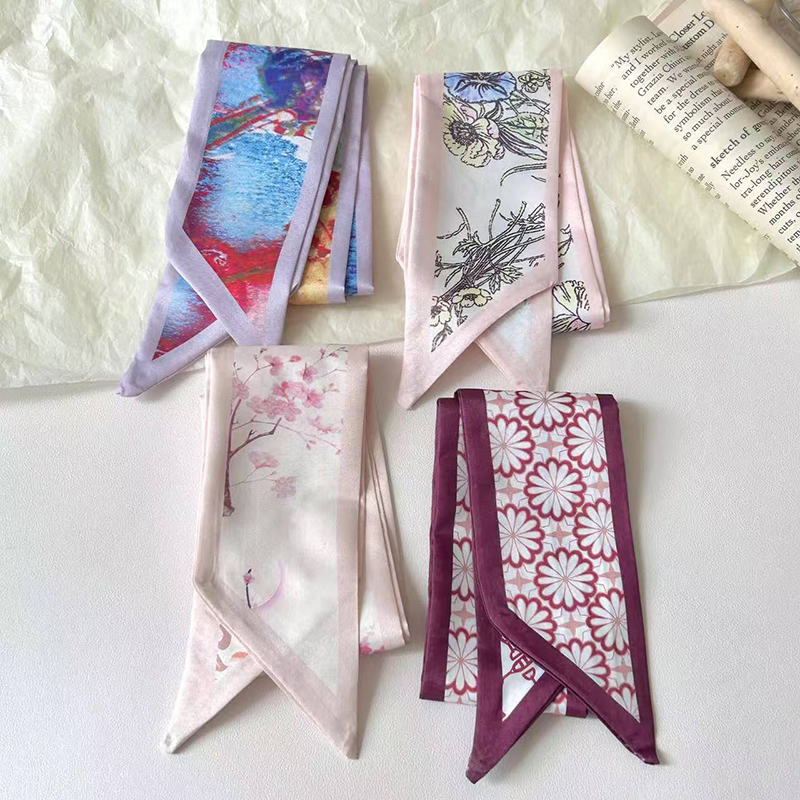 Fashion Women Silk Satin Skinn - Silk Neck Scarf incelemesi ve fiyatı