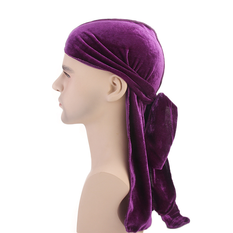 New Luxury Men's Velvet Durags - Bandana Doo Rag incelemesi ve fiyatı