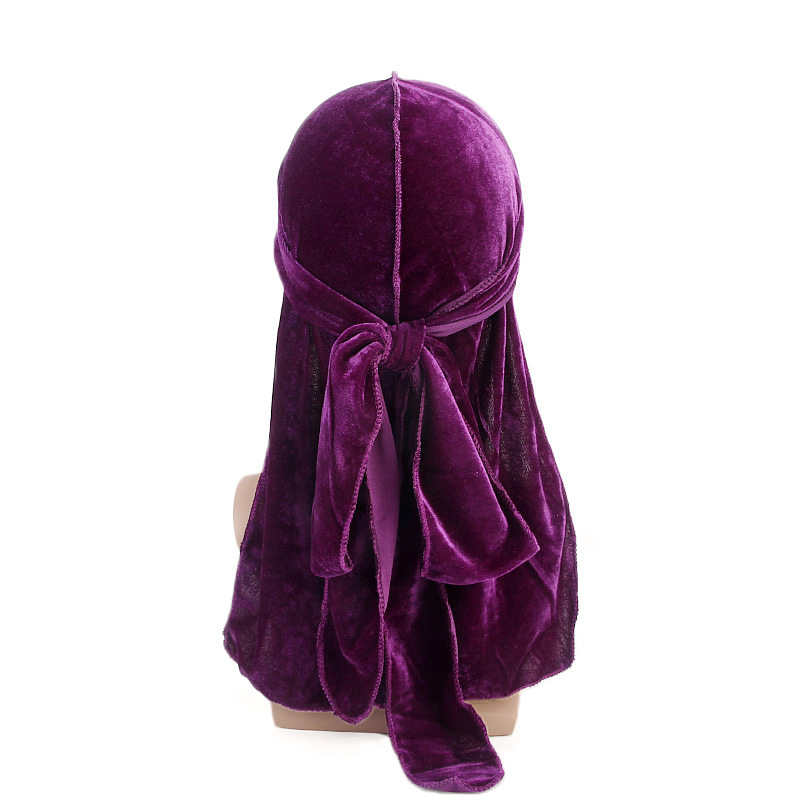New Luxury Men's Velvet Durags - Bandana Doo Rag incelemesi ve fiyatı