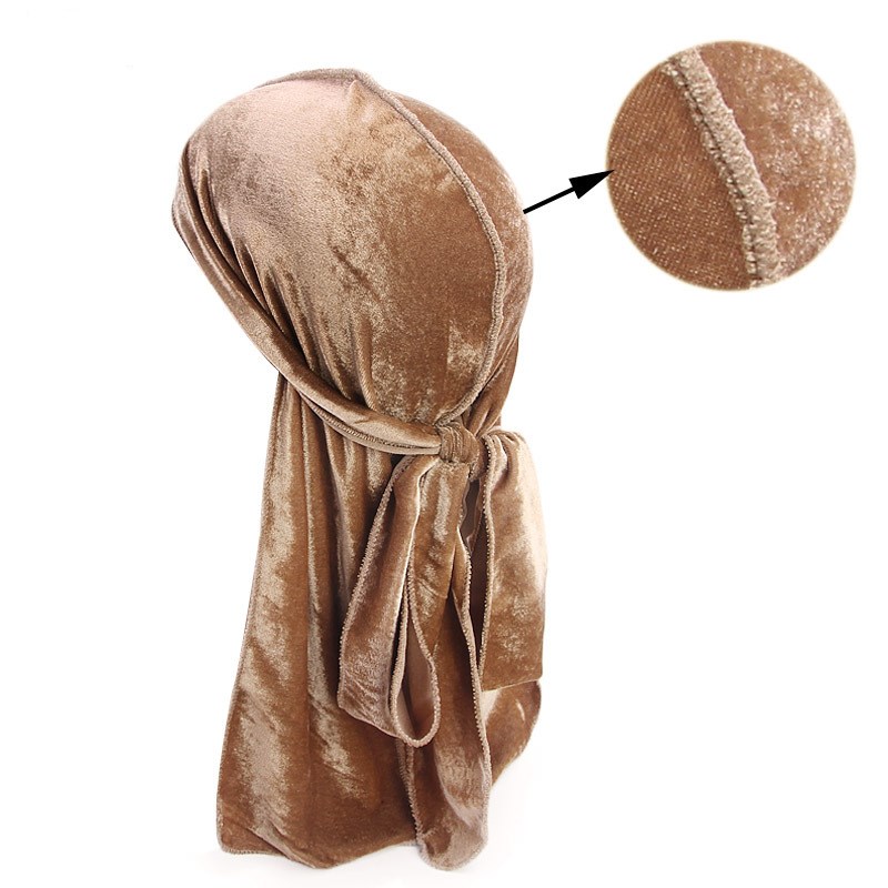 New Luxury Men's Velvet Durags - Bandana Doo Rag incelemesi ve fiyatı