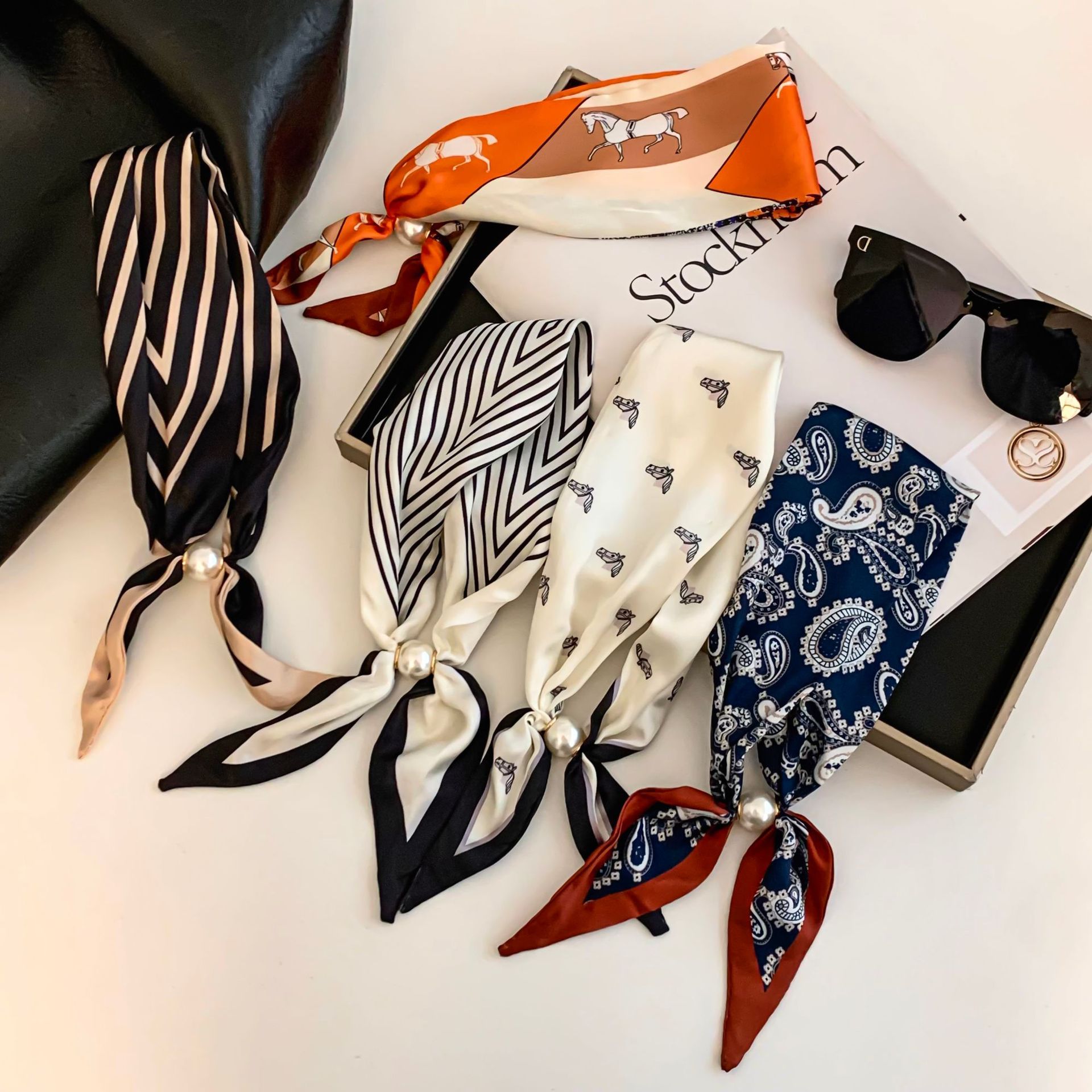 Cashew Flower Silk Scarf Effor - Silk Neck Scarf incelemesi ve fiyatı