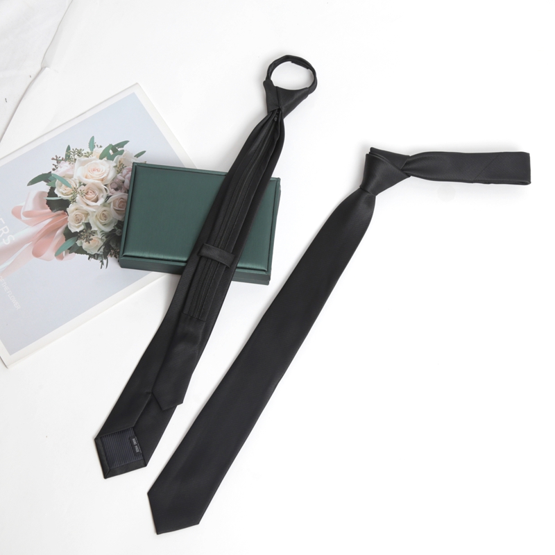 Black Colors Zipper Tie Handma - Skinny Tie Men incelemesi ve fiyatı