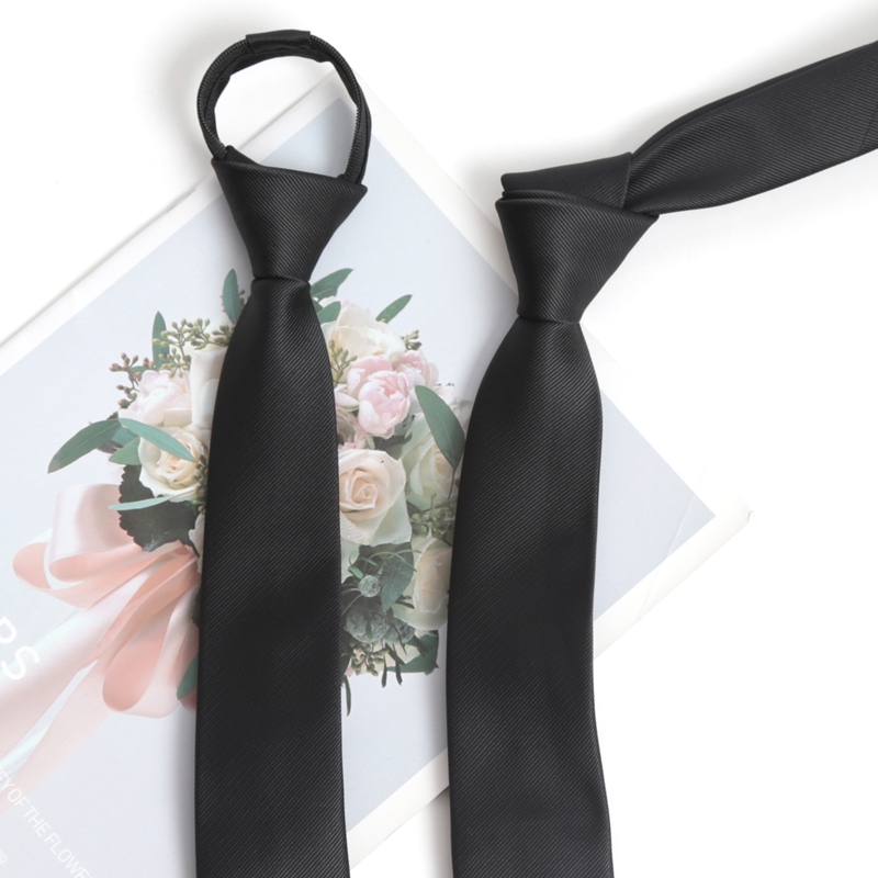 Black Colors Zipper Tie Handma - Skinny Tie Men incelemesi ve fiyatı