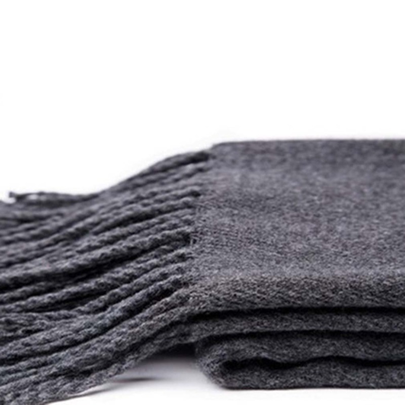 Autumn And Winter Solid Color  - Muffler Men Wool incelemesi ve fiyatı