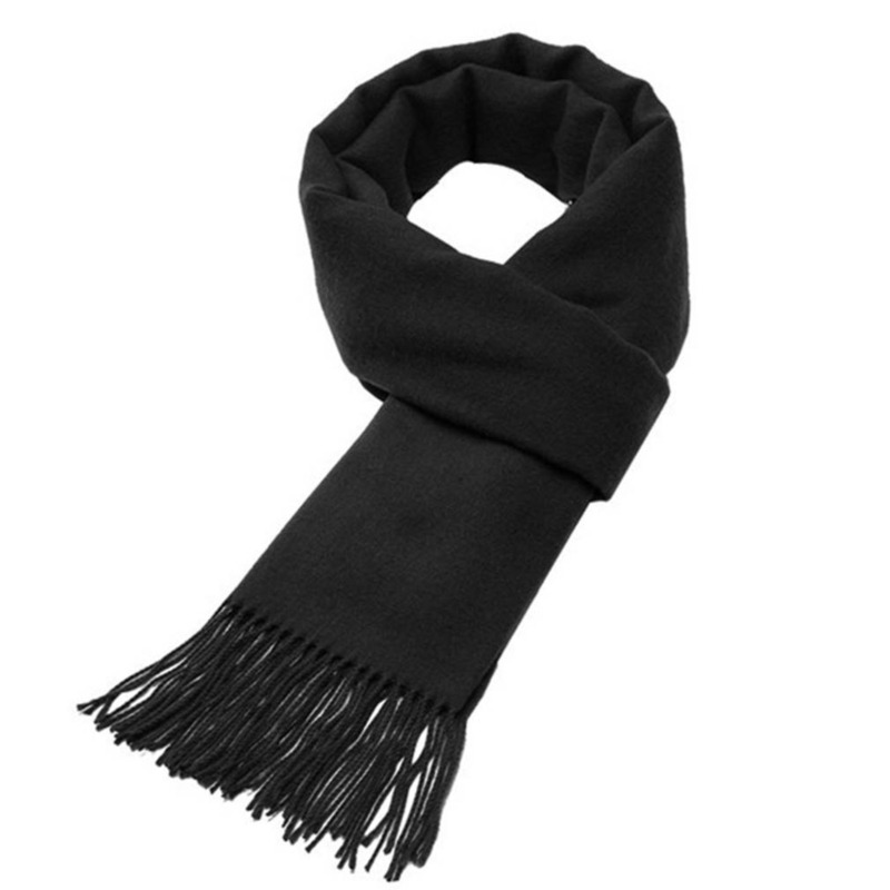 Autumn And Winter Solid Color  - Muffler Men Wool incelemesi ve fiyatı