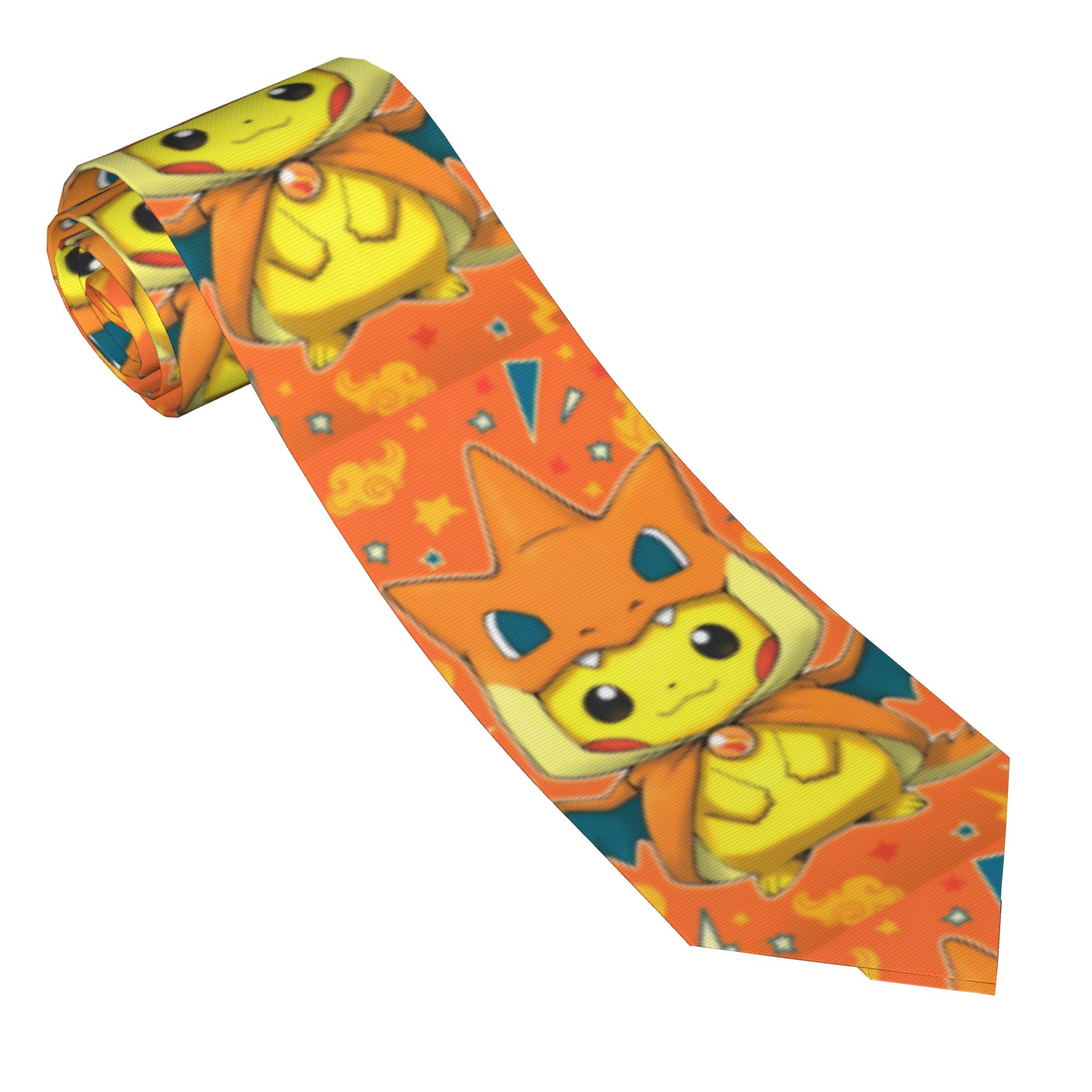 Cute Cartoon Manga Pokemoned N - Skinny Tie Men incelemesi ve fiyatı