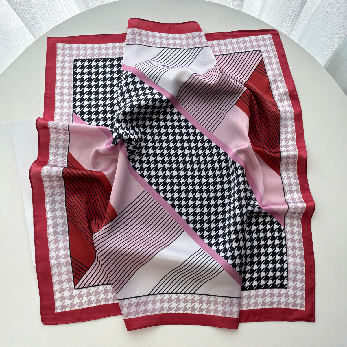 New Printed Square Scarf For W - Face Scarf Mask incelemesi ve fiyatı