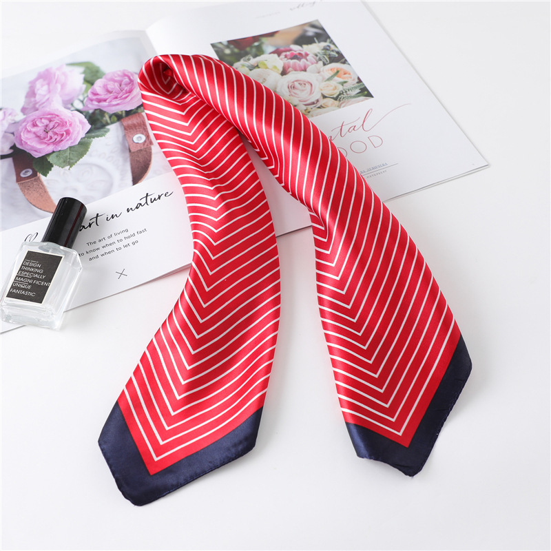 Luxury Stripe Silk Square Scar - Silk Tie Striped incelemesi ve fiyatı