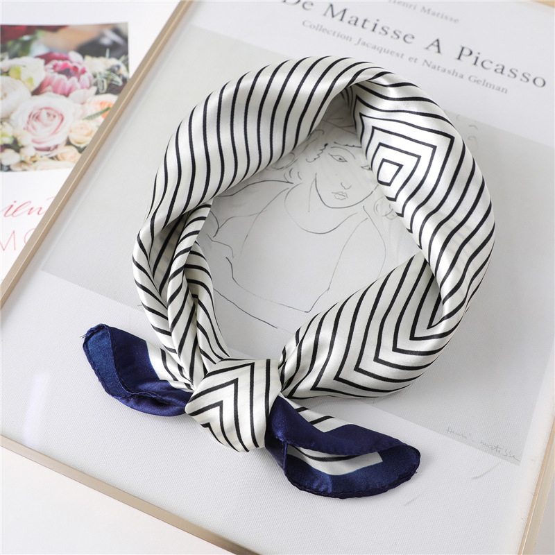 Luxury Stripe Silk Square Scar - Silk Tie Striped incelemesi ve fiyatı