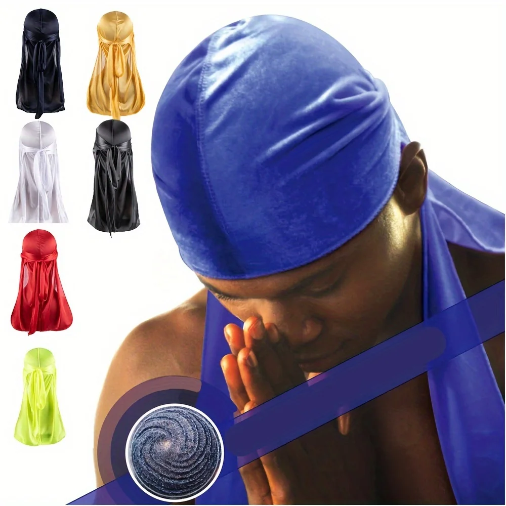 Men's Silk Durag Bonnet Bandan - Bandana Doo Rag incelemesi ve fiyatı