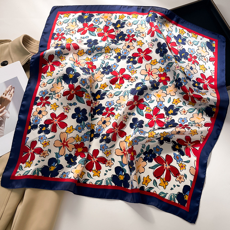 Luxury Square Scarf For Women  - Silk Neck Scarf incelemesi ve fiyatı