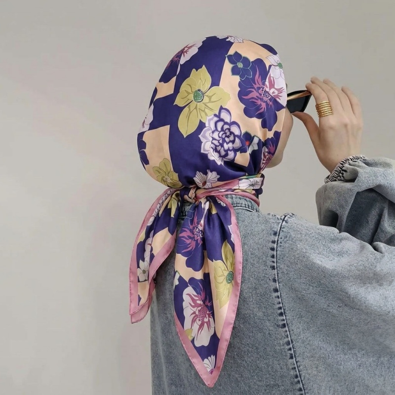 Print Silk Scarf Fashion Turba - Face Scarf Mask incelemesi ve fiyatı