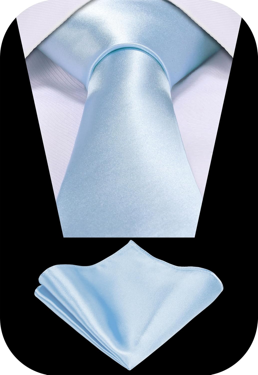 5-Piece Tie Set in White or Bl - Pocket Square Set incelemesi ve fiyatı
