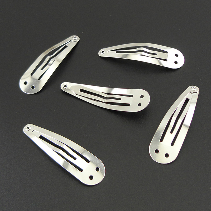 100PCS 5.0cm Silver Plain Meta - Tie Clip Silver incelemesi ve fiyatı