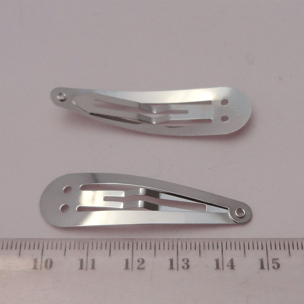 100PCS 5.0cm Silver Plain Meta - Tie Clip Silver incelemesi ve fiyatı
