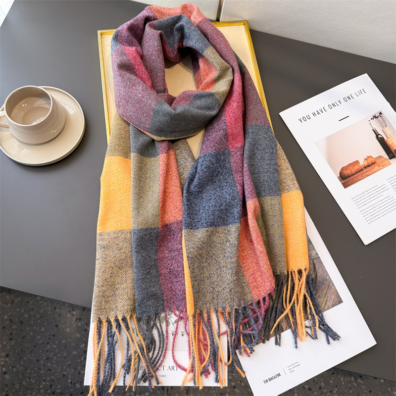 200*64cm New Fashion Cashmere  - Woven Scarf Blanket incelemesi ve fiyatı