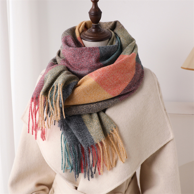 200*64cm New Fashion Cashmere  - Woven Scarf Blanket incelemesi ve fiyatı