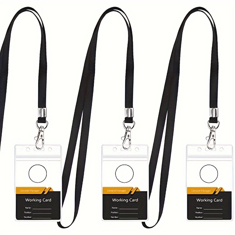 transparent waterproof name ba - Lanyard Badge Holder incelemesi ve fiyatı