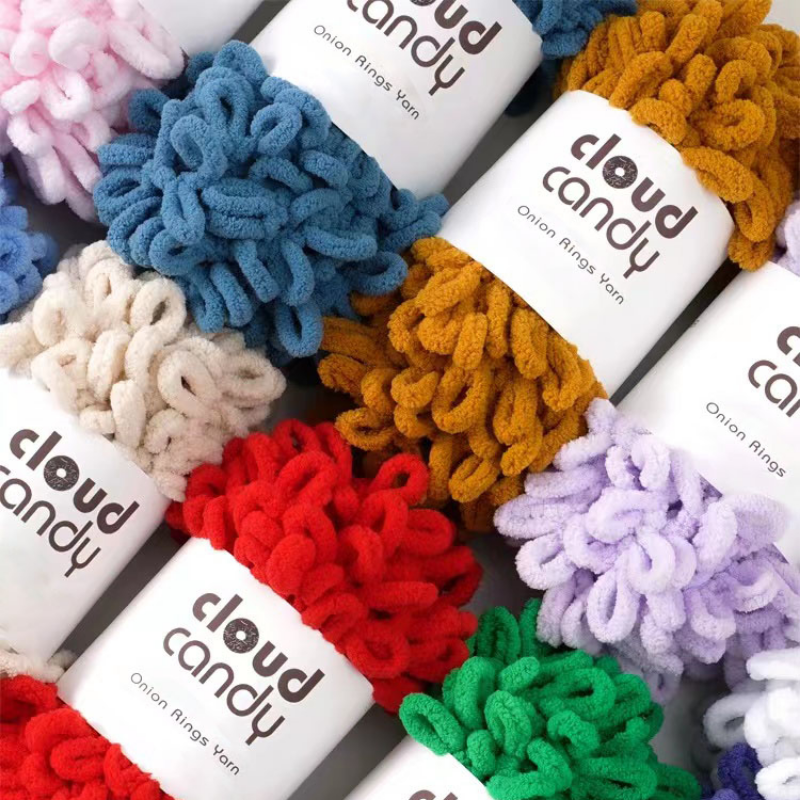 100g/Roll Finger Loop Yarn Thr - Woven Scarf Blanket incelemesi ve fiyatı