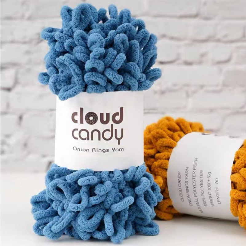 100g/Roll Finger Loop Yarn Thr - Woven Scarf Blanket incelemesi ve fiyatı