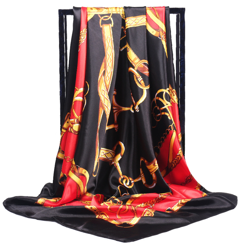 90*90cm Ladies Silk Scarf Band - Face Scarf Mask incelemesi ve fiyatı