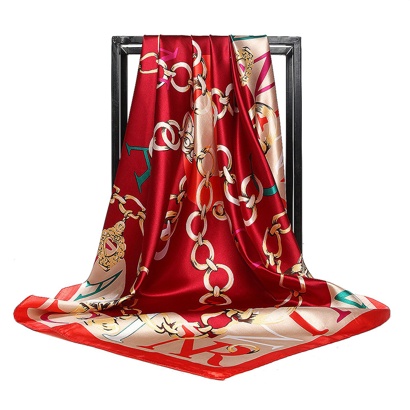 90*90cm Ladies Silk Scarf Band - Face Scarf Mask incelemesi ve fiyatı
