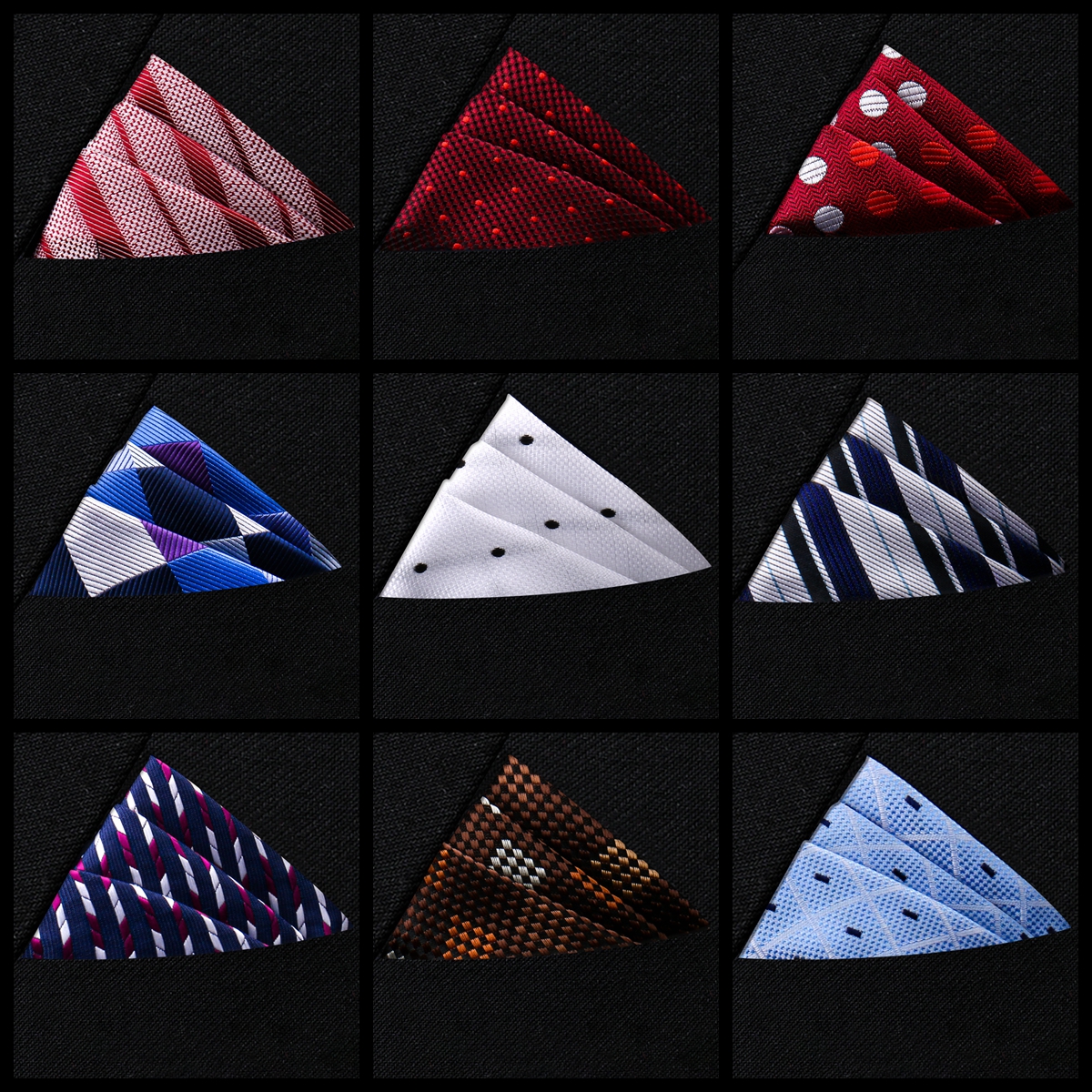 Pocket Square Silk High Grade  - Pocket Square Set incelemesi ve fiyatı