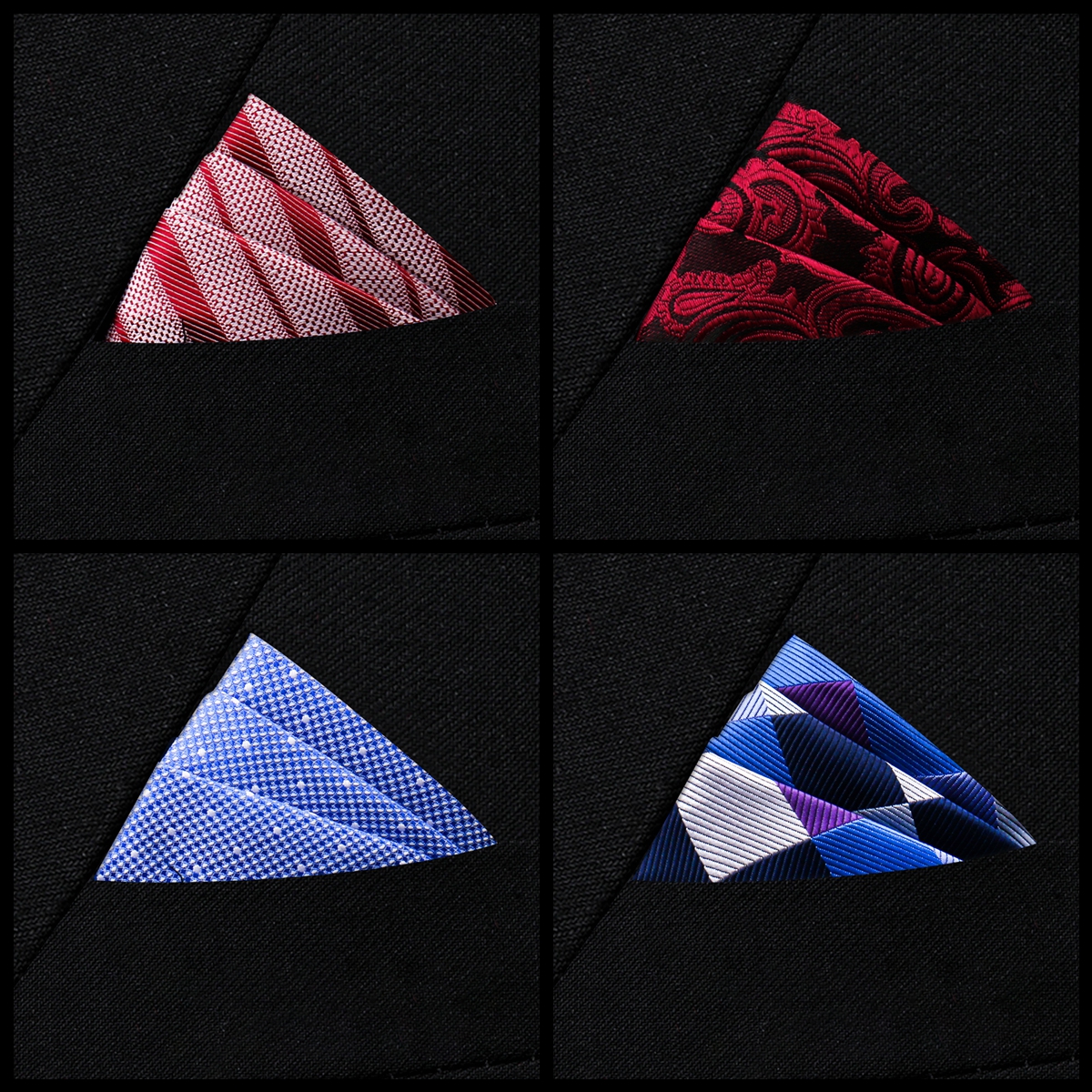 Pocket Square Silk High Grade  - Pocket Square Set incelemesi ve fiyatı