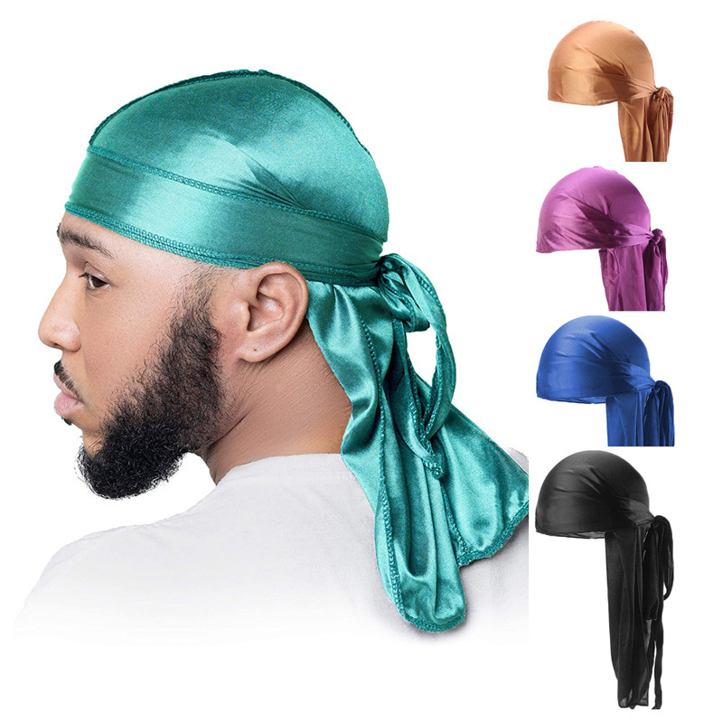 5Pcs New silk Durag Bandana Tu - Bandana Doo Rag incelemesi ve fiyatı