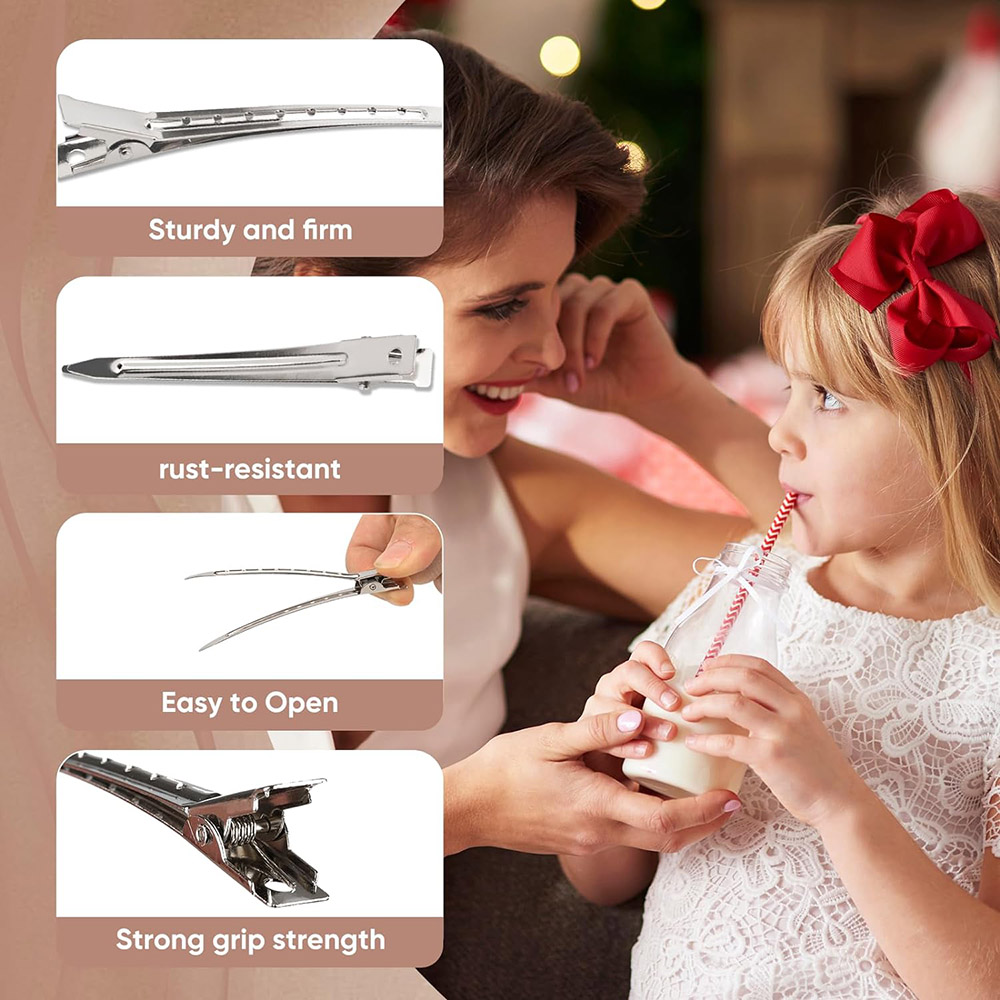 24pcs Silver Hair Clips For St - Tie Clip Silver incelemesi ve fiyatı